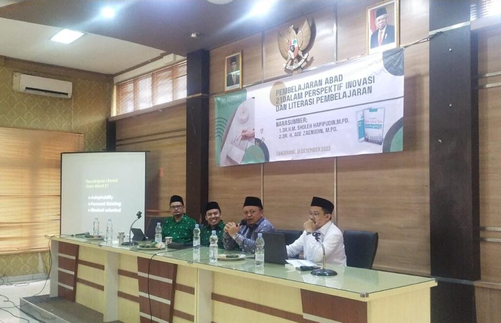 WORKSHOP PERGUNU KOTA TANGERANG” Pembelajaran Abad 21 Dalam Prespektif Inovasi & Literasi Pembelajaran”