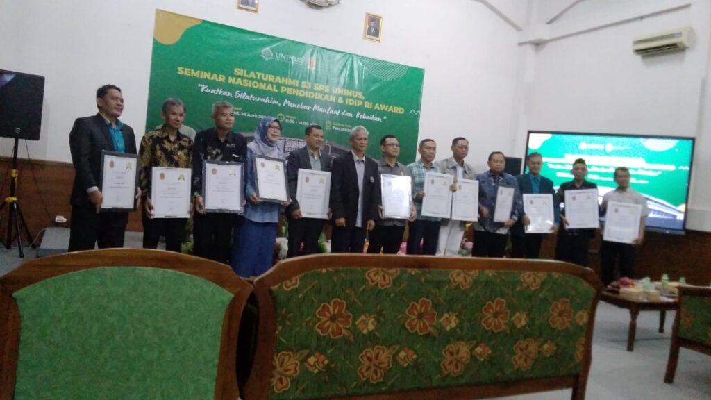 Ikatan Doktor Ilmu Pendidikan Republik Indonesia (IDIP RI) Mengadakan Halal Bihalal dan Seminar Pendidikan Nasional