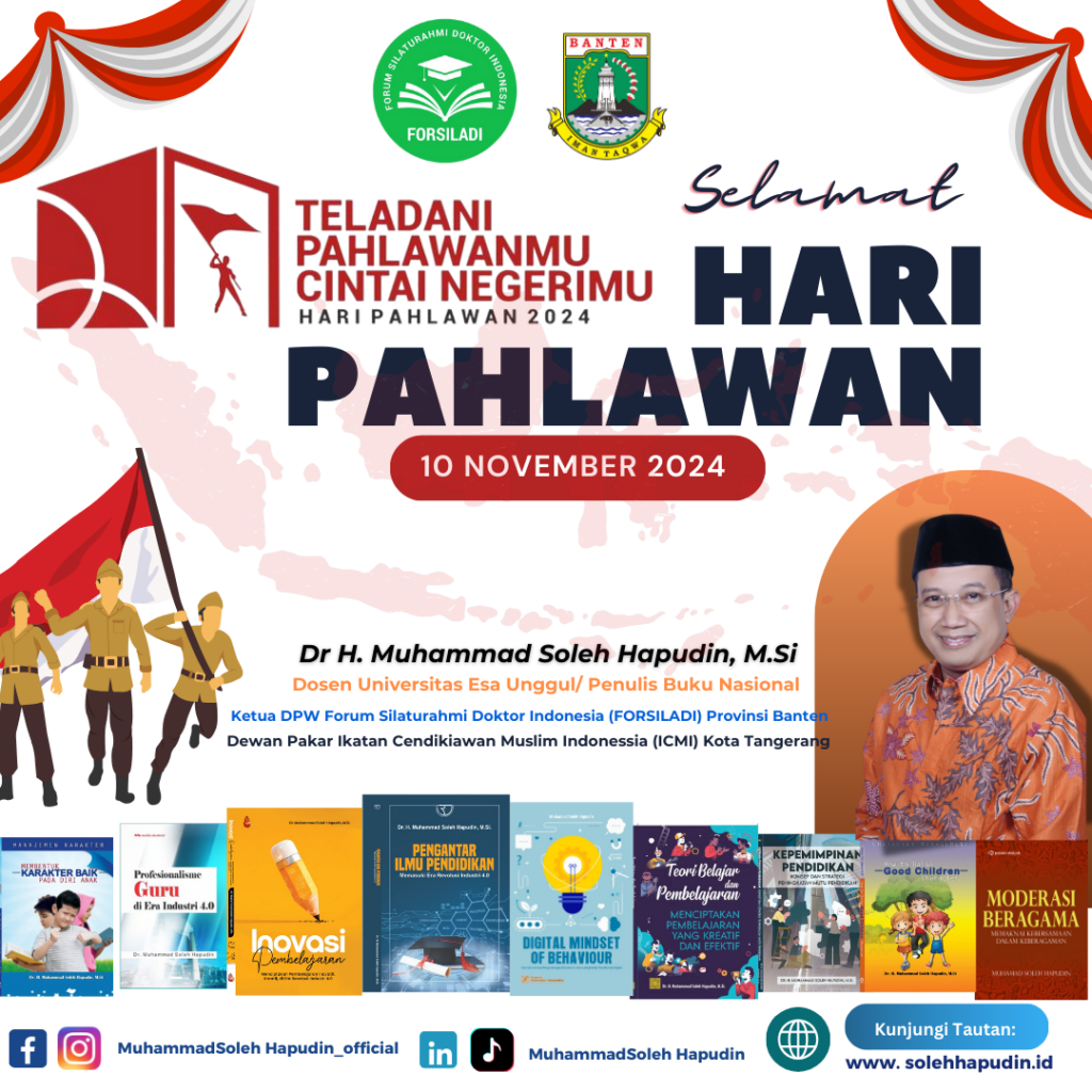 Memperingati Hari Pahlawan :Teladani Pahlawanmu, Cintai Negerimu